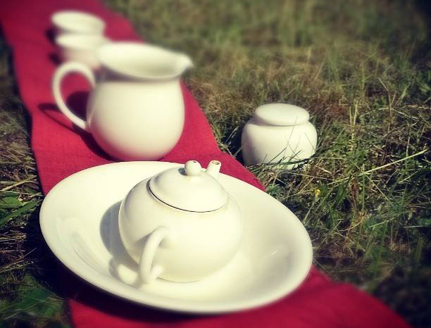 Outdoor Tea Set Shui Ping for Five Drinkers